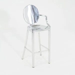 2010 One Armed Polished Aluminum Kong Bar Stool by Philippe Starck for Emeco - Picture 1 of 12