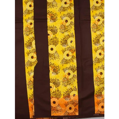 Tela con estampado de coral mod africano 1 yarda Foto 1 de 2