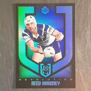 2024 NRL Revolution Silver Parallel Card SS025 Reed Mahoney Bulldogs - Picture 1 of 2