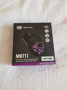 Cooler Master MM711 Lightweight 60g Matt Black - Picture 1 of 1