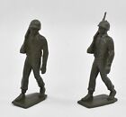 Marx Marching Gi's Plastic Army Men Toy Soldiers Figures 2.5"