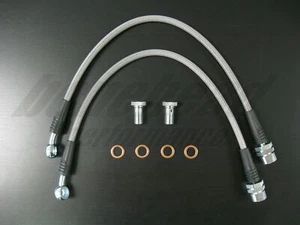 Techna-Fit Stainless Steel Braided Brake Lines 1999-2004 Ford Mustang Cobra - Picture 1 of 7