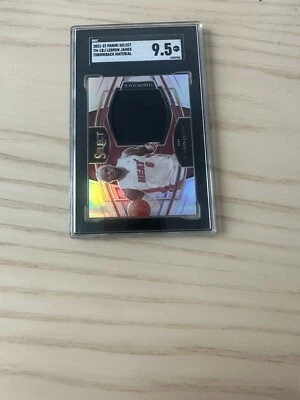 2021 Select LeBron James Throwback Patch Silver Miami Heat TM-LBJ SGC 9.5 - Image 1 of 2