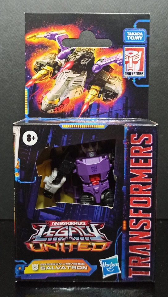 Galvatron Core Class Transformers Legacy United Limited Rare Hasbro Figure