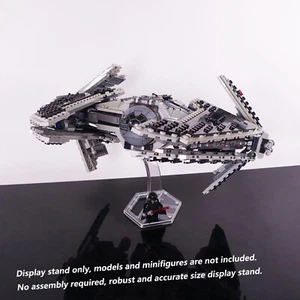 Display Stand for LEGO 9500 Sith Fury-class Interceptor, Acrylic 3D stand only. - Picture 1 of 7