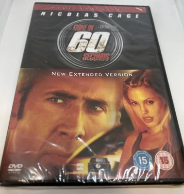 Gone In 60 Seconds Extended Edition DVD New and Sealed - Image 1 of 2