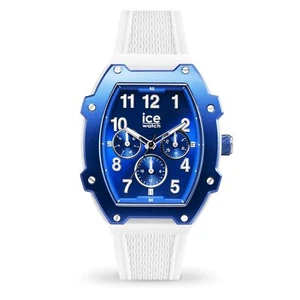 Orologio Uomo ICE WATCH BOLIDAY 023313 Multifunzione Silicone Bianco Blu - Foto 1 di 1