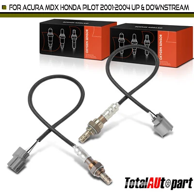 2x Oxygen Sensor for Honda Pilot 2003-2004 Acura MDX 2001 2002 Up & Downstream - Image 1 of 4