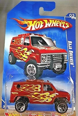2009 Hot Wheels #119 Heat Fleet 3/10 BAJA BREAKER Burnt Orange Variant w/ORUT5s - Image 1 of 4