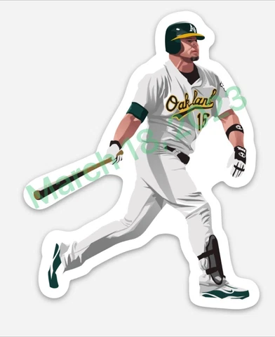 Jason Giambi Oakland A'S MAGNET - MLB Baseball Cover