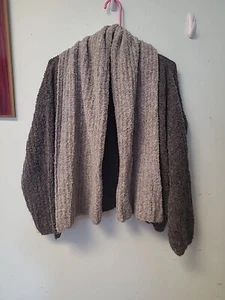 Simply Natural Design Alpaca Blend Open Front Cardigan Sm/Med EUC - Picture 1 of 5