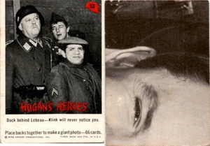 Fleer 1965, Hogan's Heroes, Segunda Guerra Mundial, #52 Duck Behind Lebeau - Imagen 1 de 1
