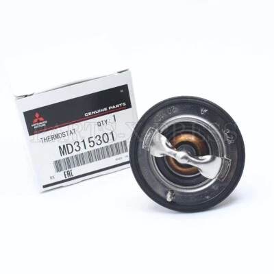 GENUINE  MITSUBISHI ECLIPSE LANCER OUTLANDER ENGINE COOLANT THERMOSTAT  MD315301 - Image 1 of 4