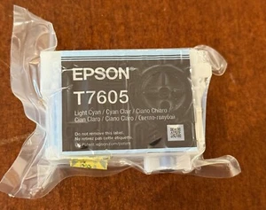 Original Genuine Epson 760 T760 Light Cyan T7605 SureColor P600 - New - No Box - - Picture 1 of 1