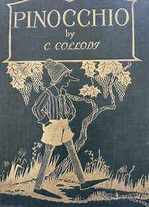 1916 Whitman Publishing PINOCCHIO The Tale of a Puppet by C. Collodi HC Book - Imagen 1 de 12