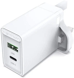 20W USB C Adapter QC3.0 PD 12V Fast Charger Foldable Plug for Apple iPhone IOS - Picture 1 of 8