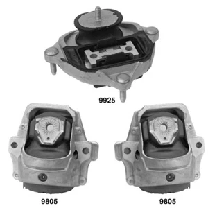 Engine Motor Mounts & Trans Mount 3PCS Set for Audi A5 Quattro 17-13 2.0L - Picture 1 of 4