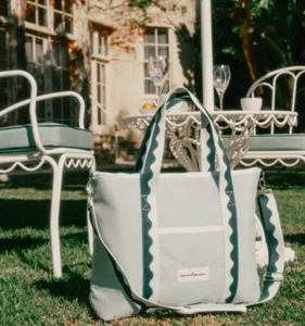 Business and Pleasure Rivie Green Cooler Bag Beach Tote New - Picture 1 of 9