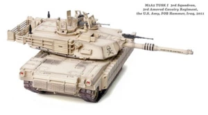 M1A2 Abrams TUSK, US Army 3rd Iraq, 2011, 1:72, Panzerkampf 12209PC