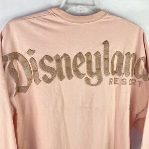 Disney Parks Authentic Disney Land Rose Gold Glitter Spirit Jersey - Size Medium