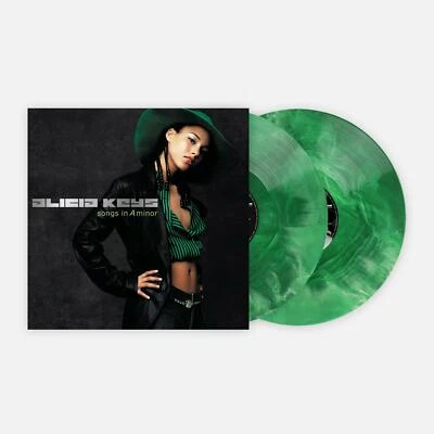 ALICIA KEYS SONG IN A MINOR VINYL NEW! LIMITED GREEN LP! FALLIN, A WOMAN'S WORTH - Image 1 of 4