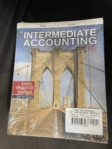 Intermediate Accounting 17th Edition NEW (loose-leaf) ISBN: 9781119503583 - Picture 1 of 2