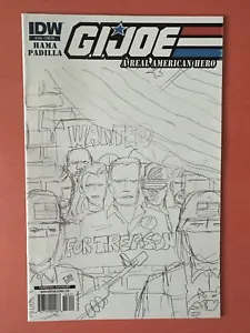 G.I. Joe You Pick RI Sketch Covers 156, 157, 161, 165, 166, or 167 IDW - Picture 1 of 13