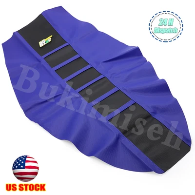 Cubierta de asiento azul para Yamaha WR250F WR450F YZ85 YZ250 YZ125 para la mayoría de las motos de cross EE. UU. Foto 1 de 4