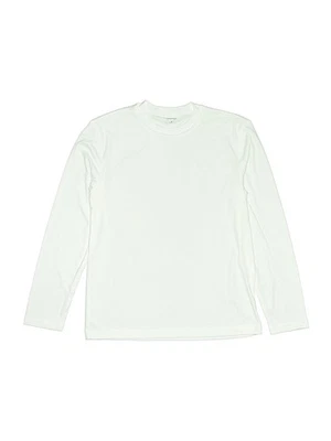 Camiseta Sport-Tek Niños Marfil Manga Larga S Juvenil Foto 1 de 2