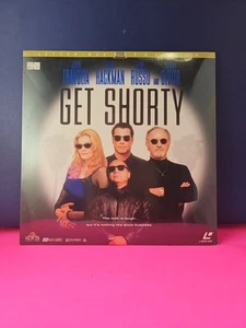 Get Shorty (Laserdisc, 1996) FACTORY SEALED. Travolta, Hackman, DeVito, Russo - Picture 1 of 6