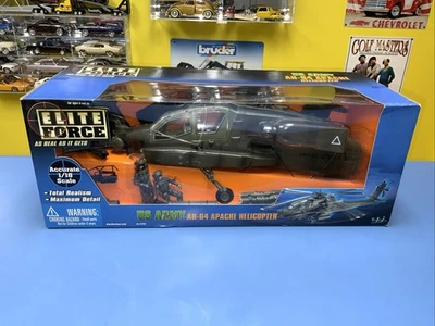 Helicóptero Apache BBI Elite Force Ejército de los Estados Unidos AH-64 1:18 #21249 lanzado 2002 Foto 1 de 4