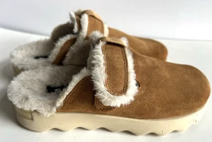 Sorel Vibe gemütlicher Clog Wildleder Leder Fell gefüttert braun Damengröße 8 - Bild 1 von 12