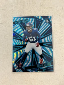 Abdul Carter #11/15 Future Frame SSP RC 2025 NFL Revolution Rookie Giants - Picture 1 of 2