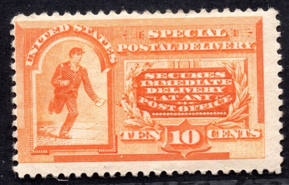US 1893 SPECIAL DELIVERY SCOTT #E3 ISSUED FOR THE COLUMBUS EXPOSITION MINT FRESH - Image 1 of 2