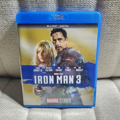 Iron Man 3 (Blu-ray, 2013) Foto 1 de 3