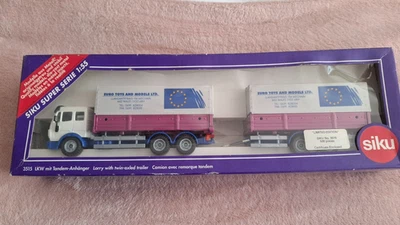 siku 3515 mercedes lorry twin axle trailer limited edition 500 pieces - Image 1 of 4