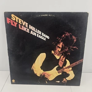Vintage Steve Miller Band Vinyl Record Fly Like An Eagle Classic Rock Album 1976 - Imagen 1 de 4
