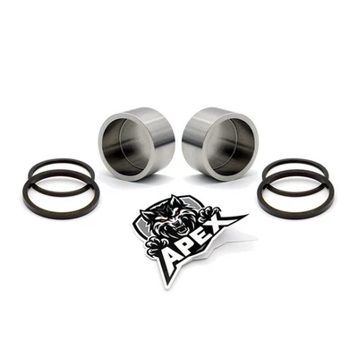 Ninja ZX-11 D4 1996 Brake Caliper Pistons Seals Kawasaki Rear Stainless Upgrade Foto 1 de 4