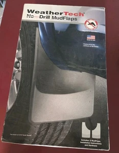 Guardabarros WeatherTech personalizados sin taladro para Super Duty/Super Duty - Par trasero - Imagen 1 de 3