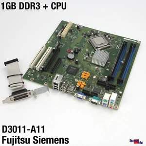 Fujitsu Siemens D3011 Esprimo P5731 E85 Motherboard S775 1GB CPU Intel - Picture 1 of 8