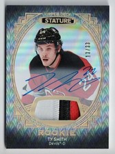 2020-21 Upper Deck Stature Rookie Patch Autograph Portrait Pick From List #/33