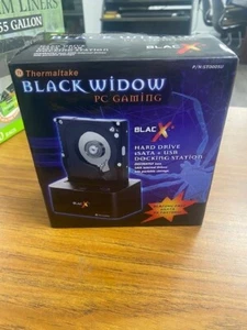 Thermaltake Black Widow pc gaming hard drive docking station STU0005u - Picture 1 of 4