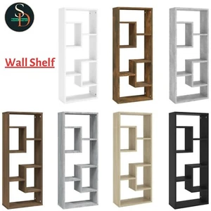 Wall Shelf Wall-Mounted Shelf Storage Display Rack Engineered Wood vidaXL - Picture 1 of 43