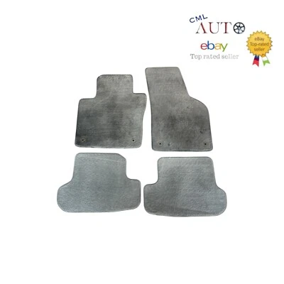 2012-2018 VW Volkswagen Beetle Factory Carpet Floor Mats Gray 3C0864.523 OEM - Image 1 of 4