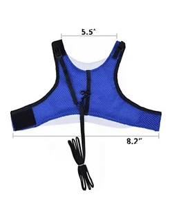 PERSUPER Kleintiergeschirr mit sicherer Glocke, ohne Zug Komfort gepolsterte Weste - Bild 1 von 6