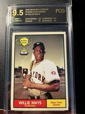 Willie Mays Rookie Star Series Card, Graded 9.5