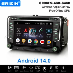 Carplay Android 14 Autoradio Navi Für VW Caddy T6 Amarok Polo Crafter Skoda Yeti - Bild 1 von 24