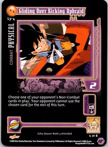 1x DBGT TCG GLIDING OVER KICKING UPBRAID L3-4 PROMO NON-FOIL GOKU SEASON LIMITED - Picture 1 of 1