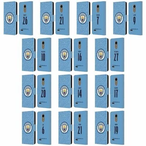 MAN CITY FC 2020/21 PLAYERS HOME KIT GROUP 1 LEATHER BOOK CASE FOR LG PHONES 1 - Picture 1 of 7