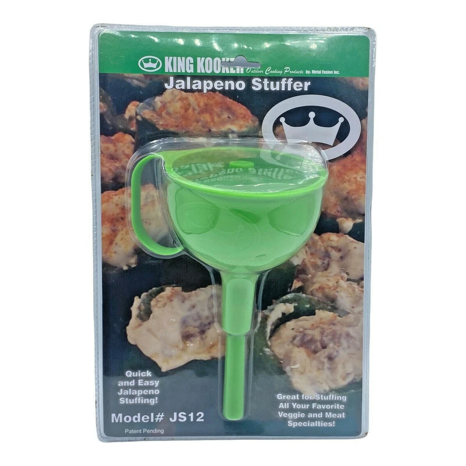 King Kooker Jalapeno Stuffer Green JS12 DIY Stuffed Poppers